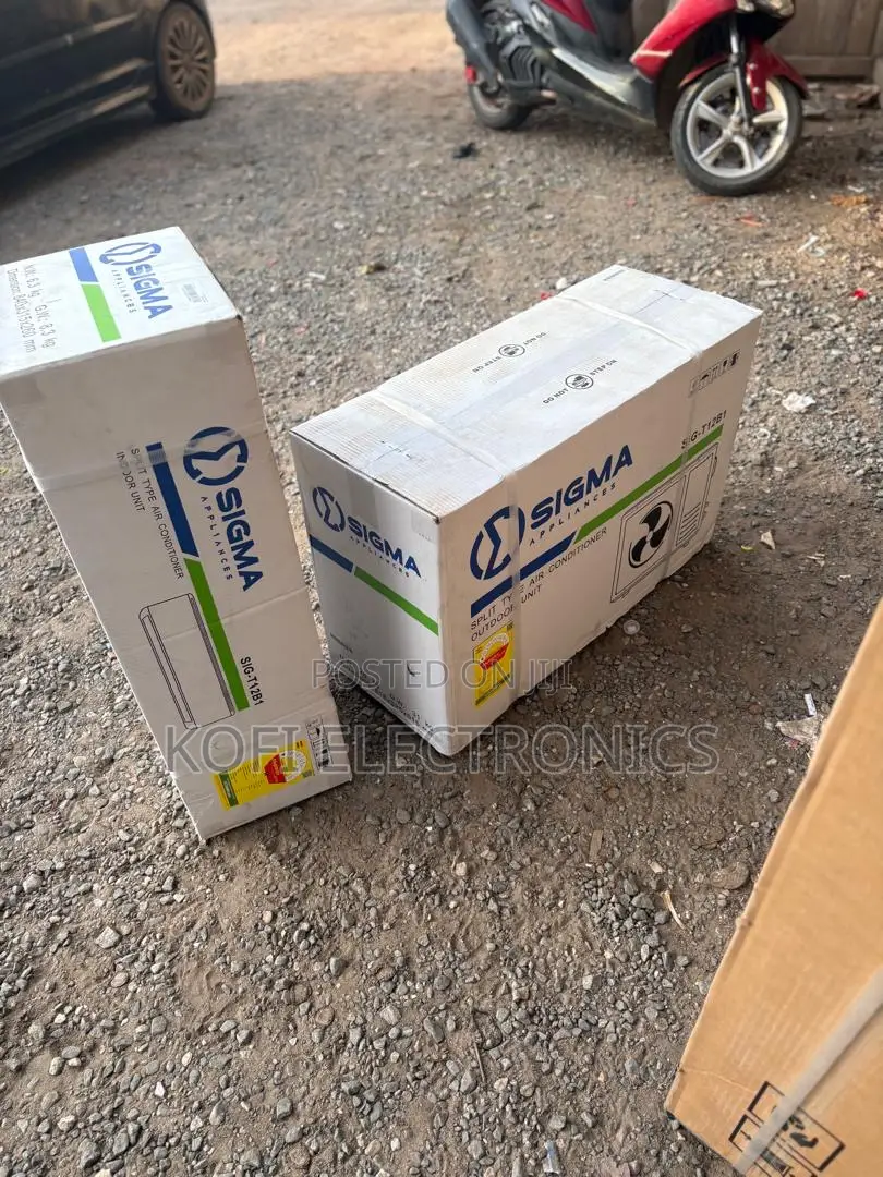 Sigma 1.5hp Split Type Air Conditioner Factory Sealed