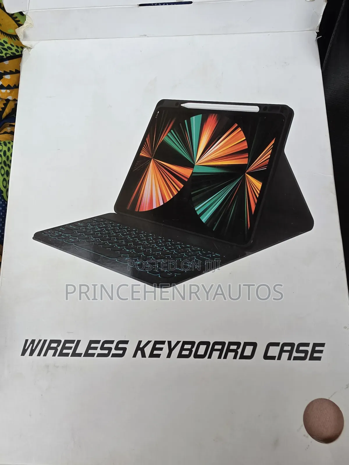 iPad Pro 12.9 3rd Gen to 6th Gen Keyboard Case With Backlit Keyboard