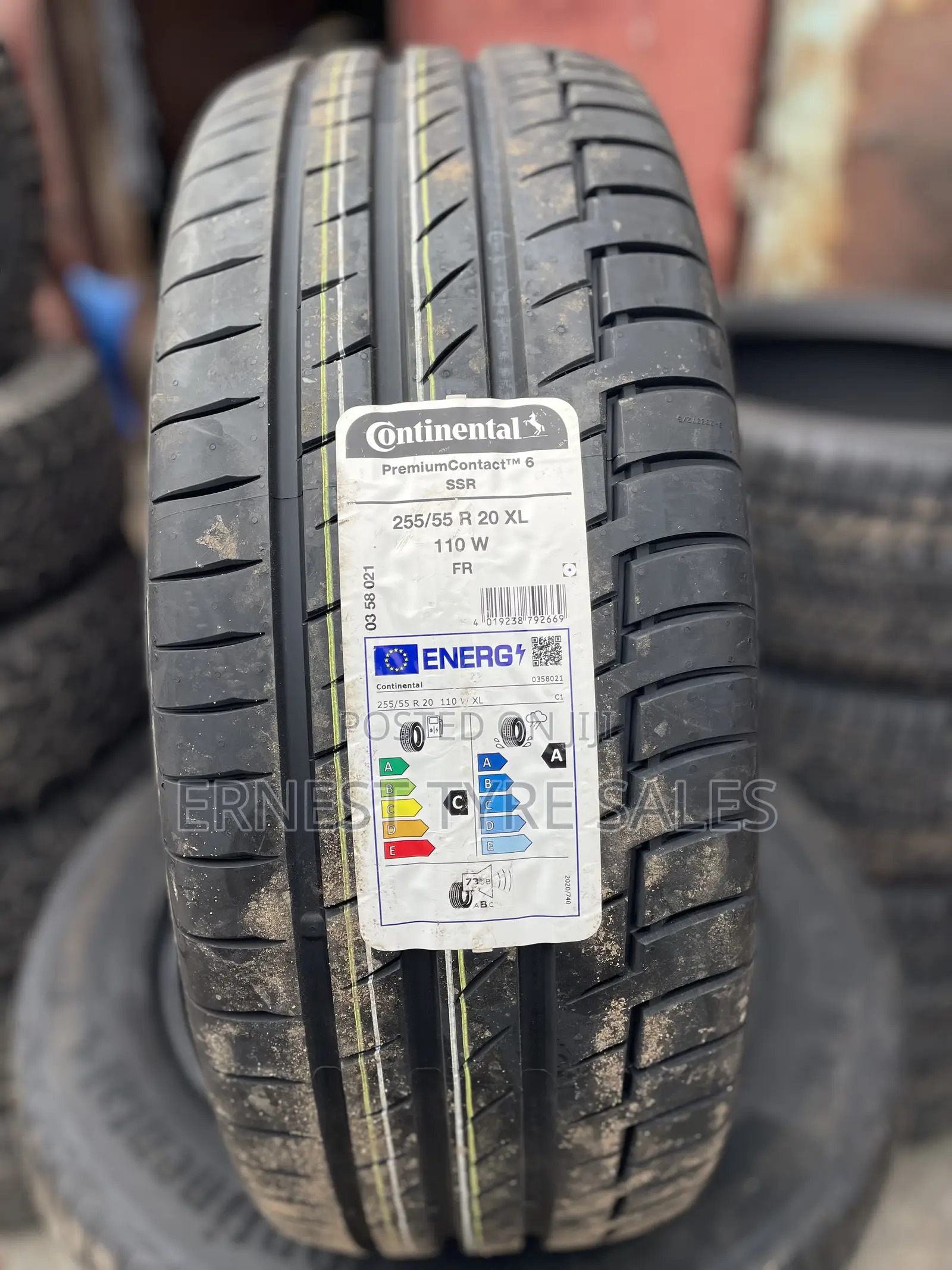 255/55r20 Continental Tiers