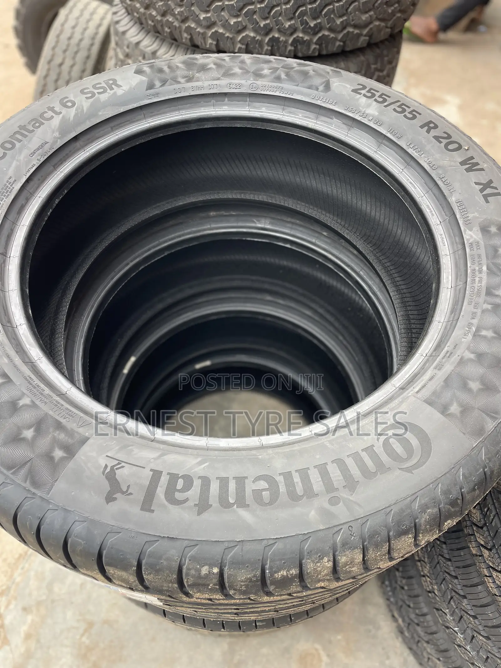 255/55r20 Continental Tiers