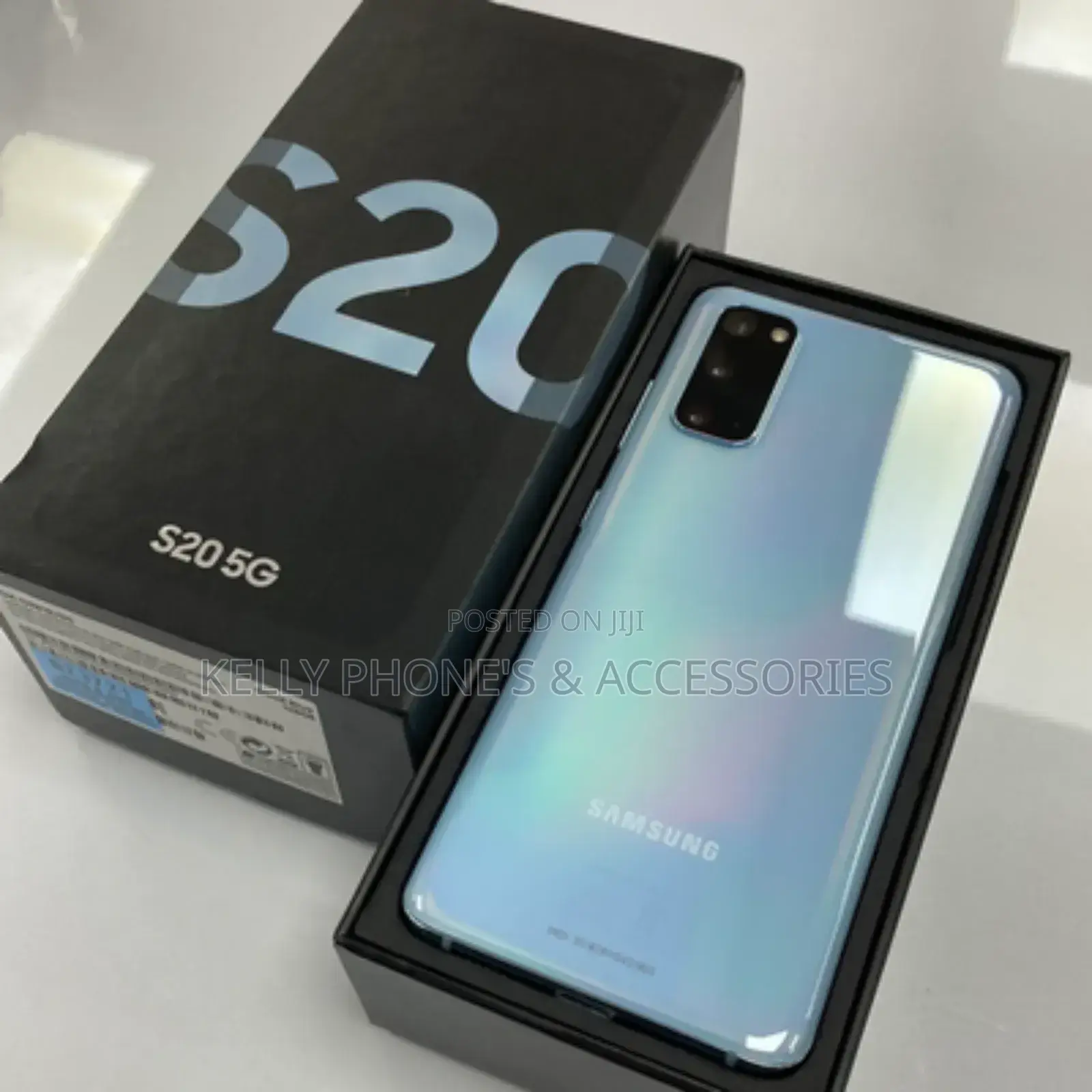 New Samsung Galaxy S20 128 GB Blue