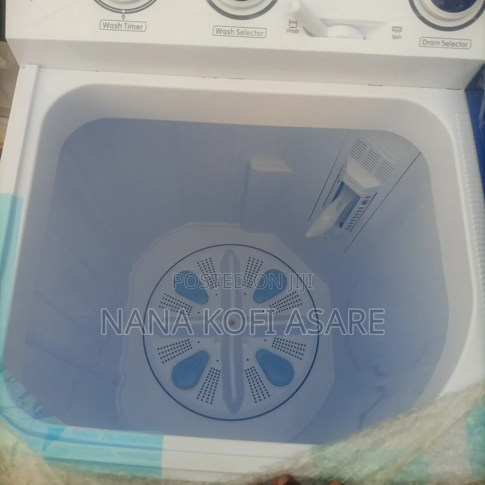 Roch 10kg Semi Automatic Washing Machine Twin Tab