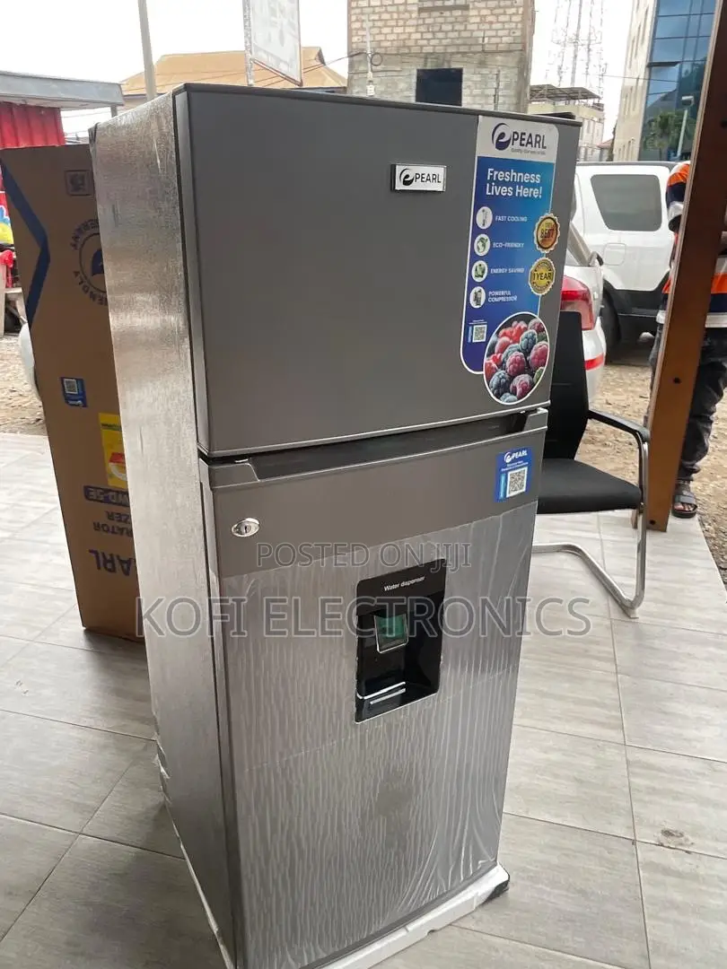 Pearl 246l Clean-Look Bottom Freezer Refrigerator With Dispenser