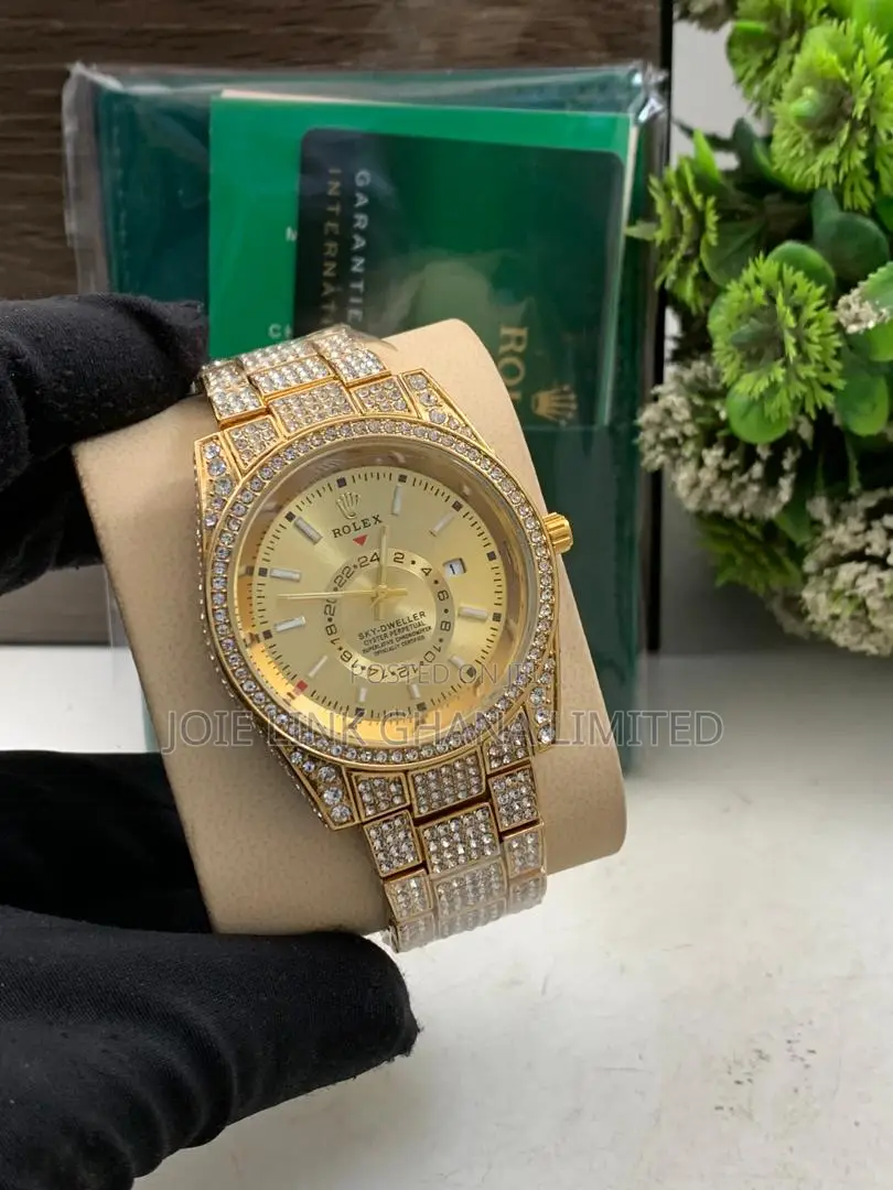Premium Patek Watch Ice Out