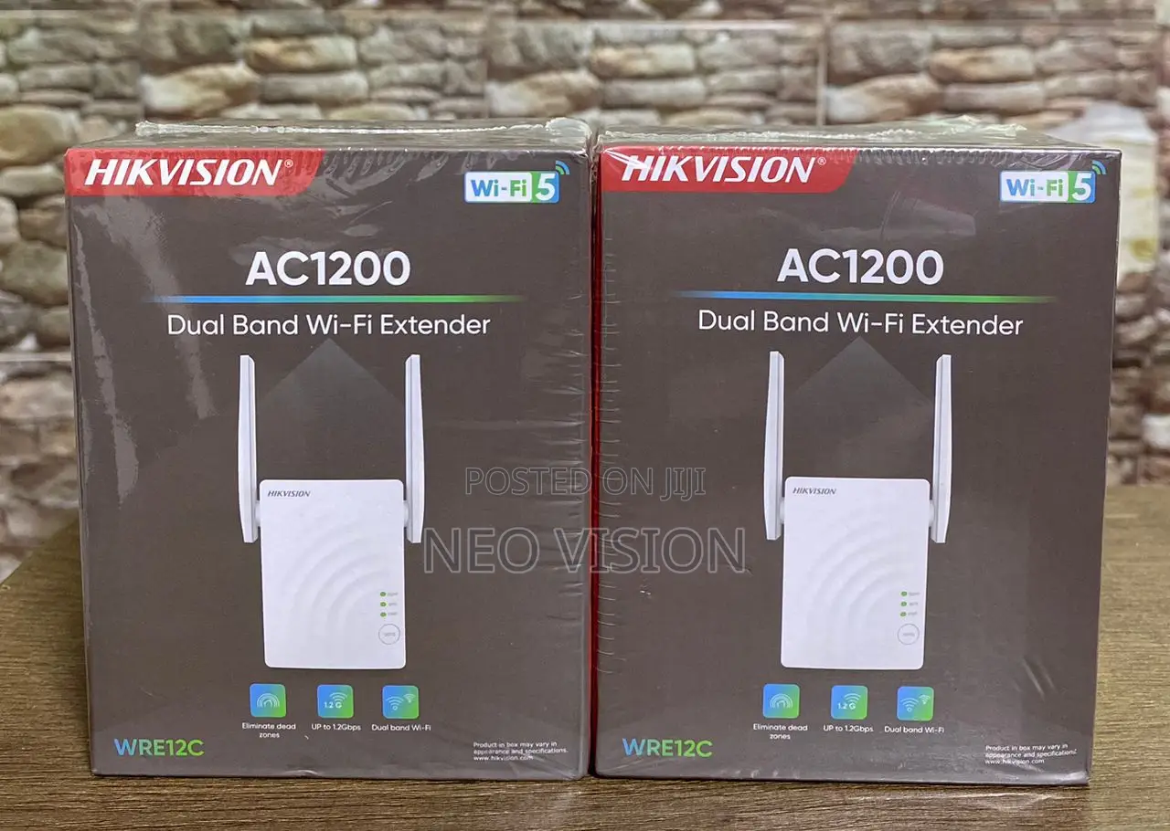 Hikvision Ac1200 Dual Band Wi-Fi Extender