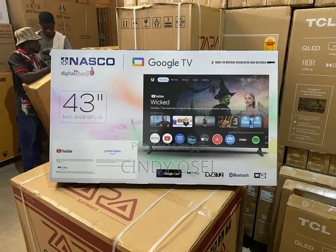 Nas-J43fbfl-G Nasco 43 Smart Android FHD Tv