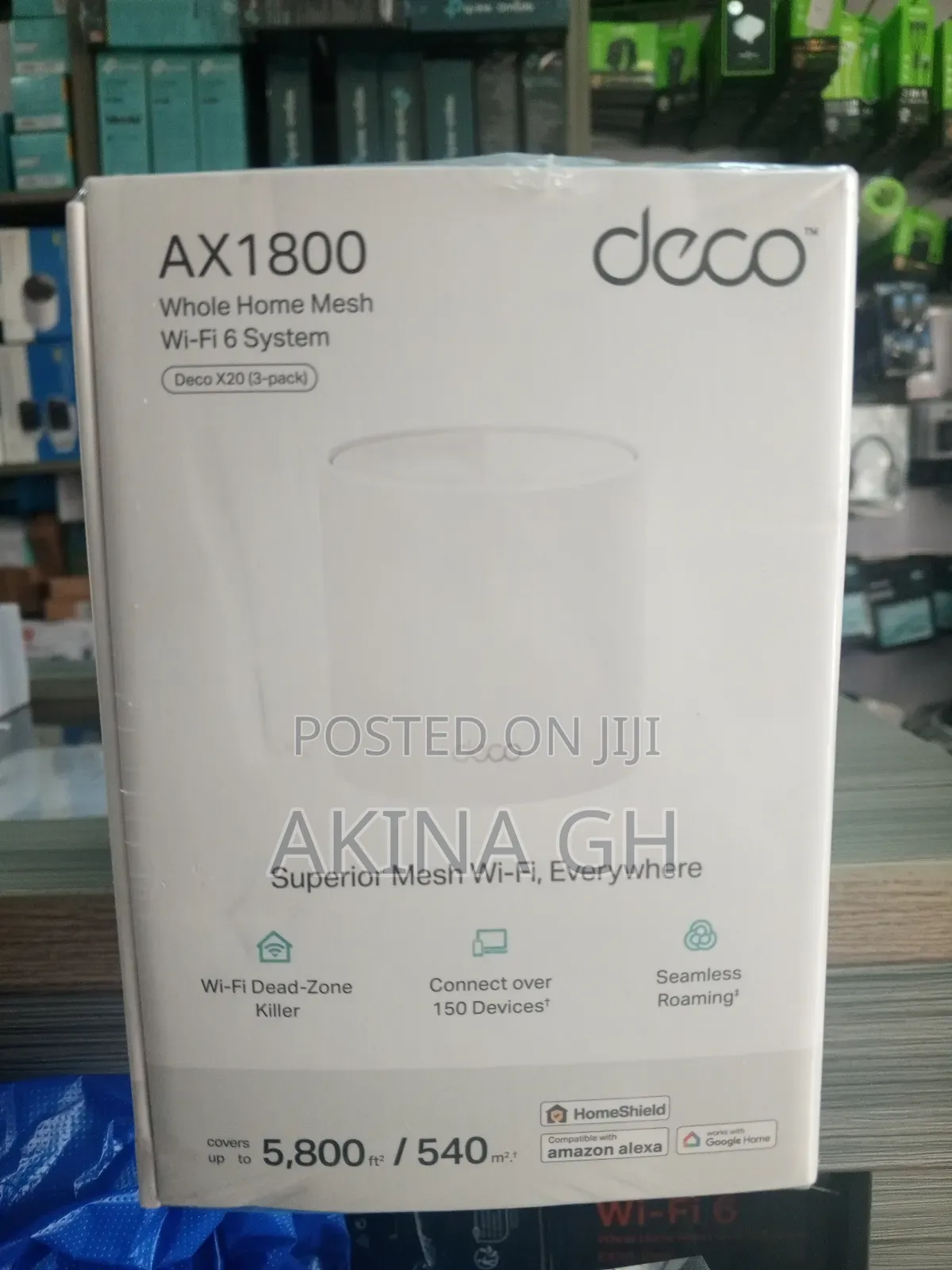 Deco X20 Ax1800 Whole Home Mesh Wifi 6 System (3pack)