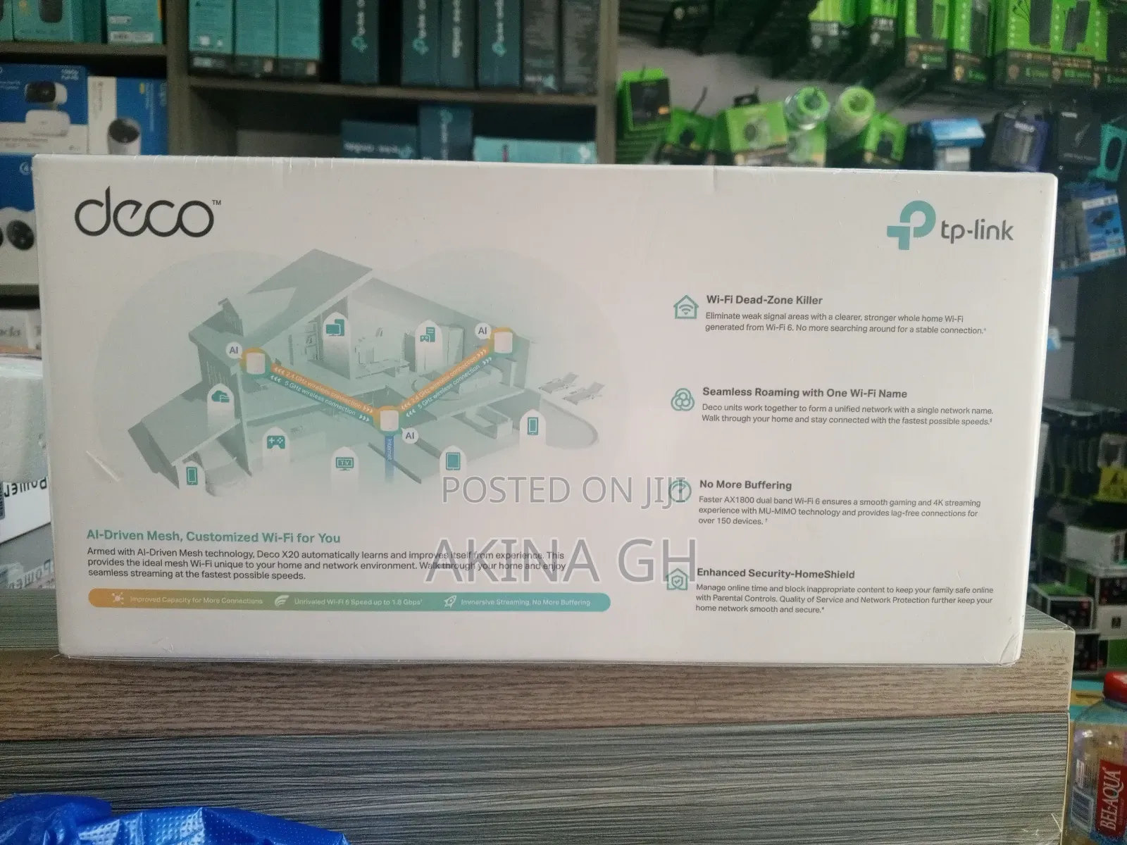 Deco X20 Ax1800 Whole Home Mesh Wifi 6 System (3pack)