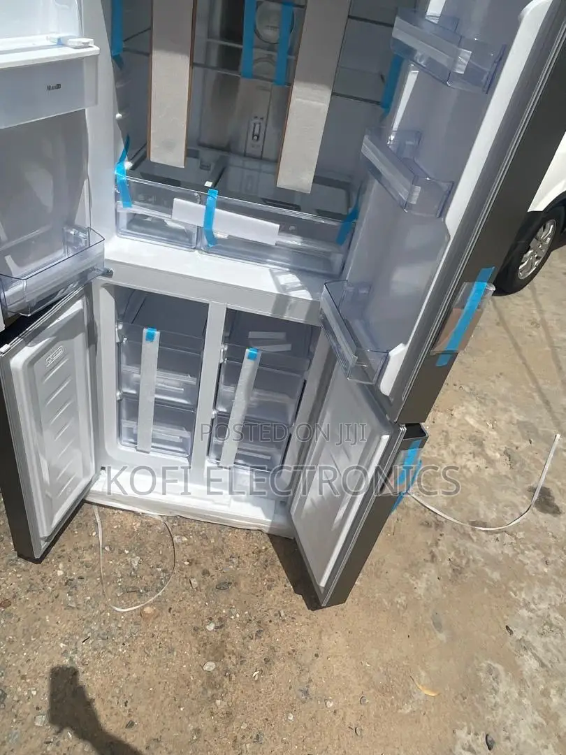 Pearl 421l Large-Format Side-by-Side Fridge