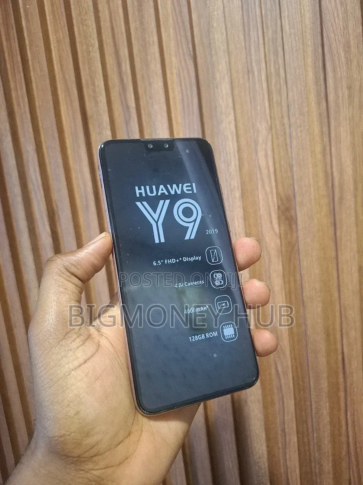 New Huawei Y9 2019 128 GB White