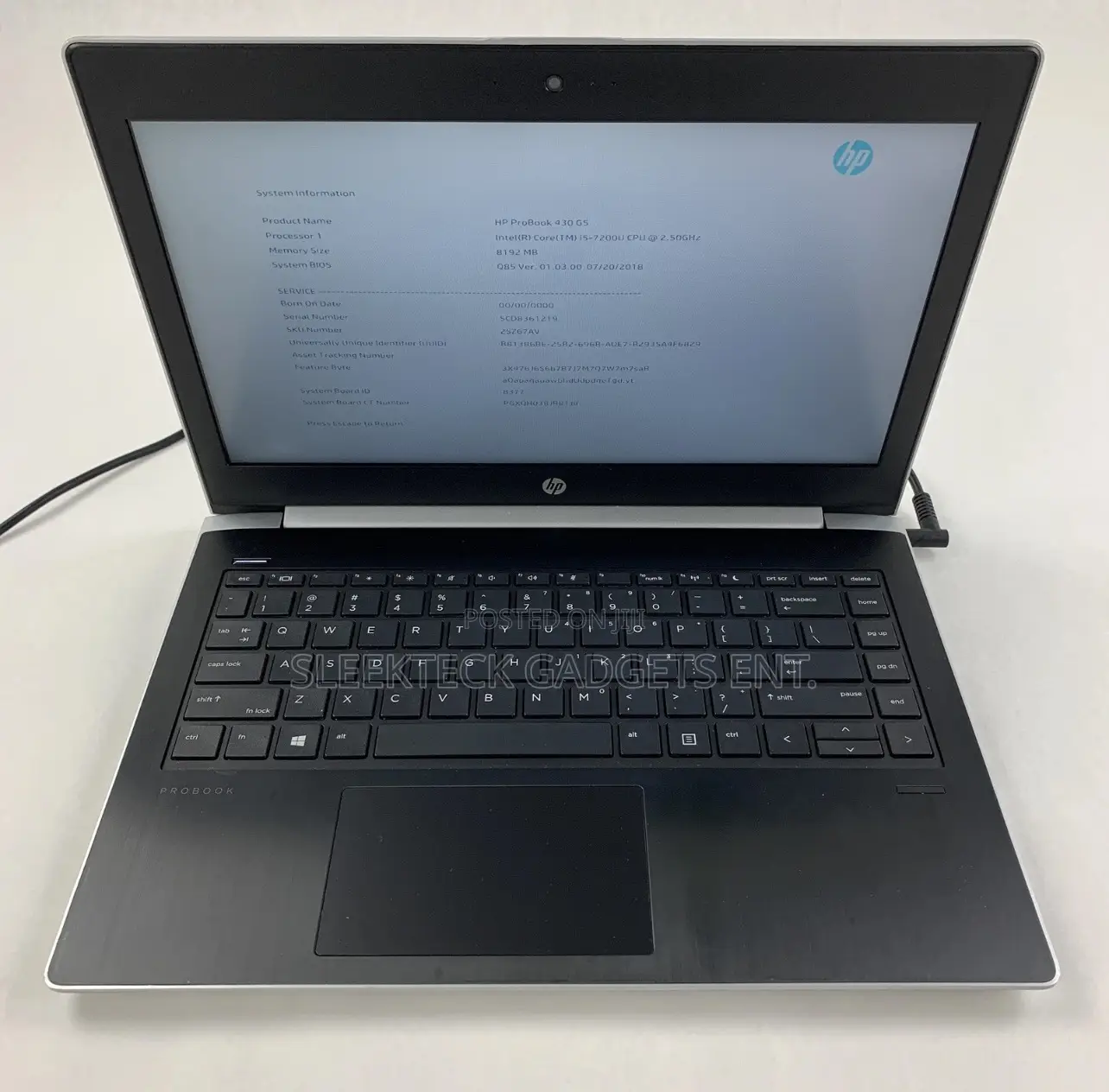 Laptop HP ProBook 430 G5 8GB Intel Core i5 SSD 256GB