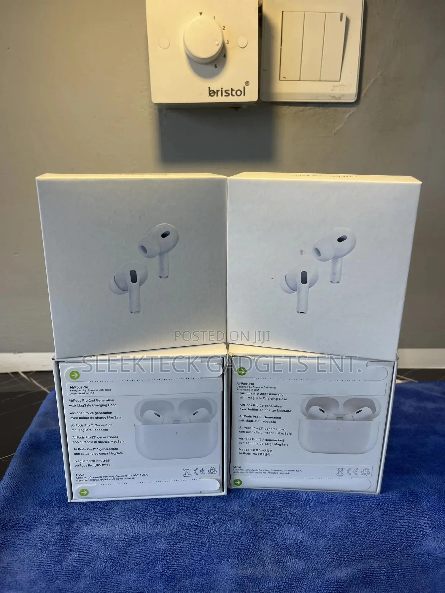 Apple Airpods Pro – Wireless Noise-Cancelling Earbuds With Case