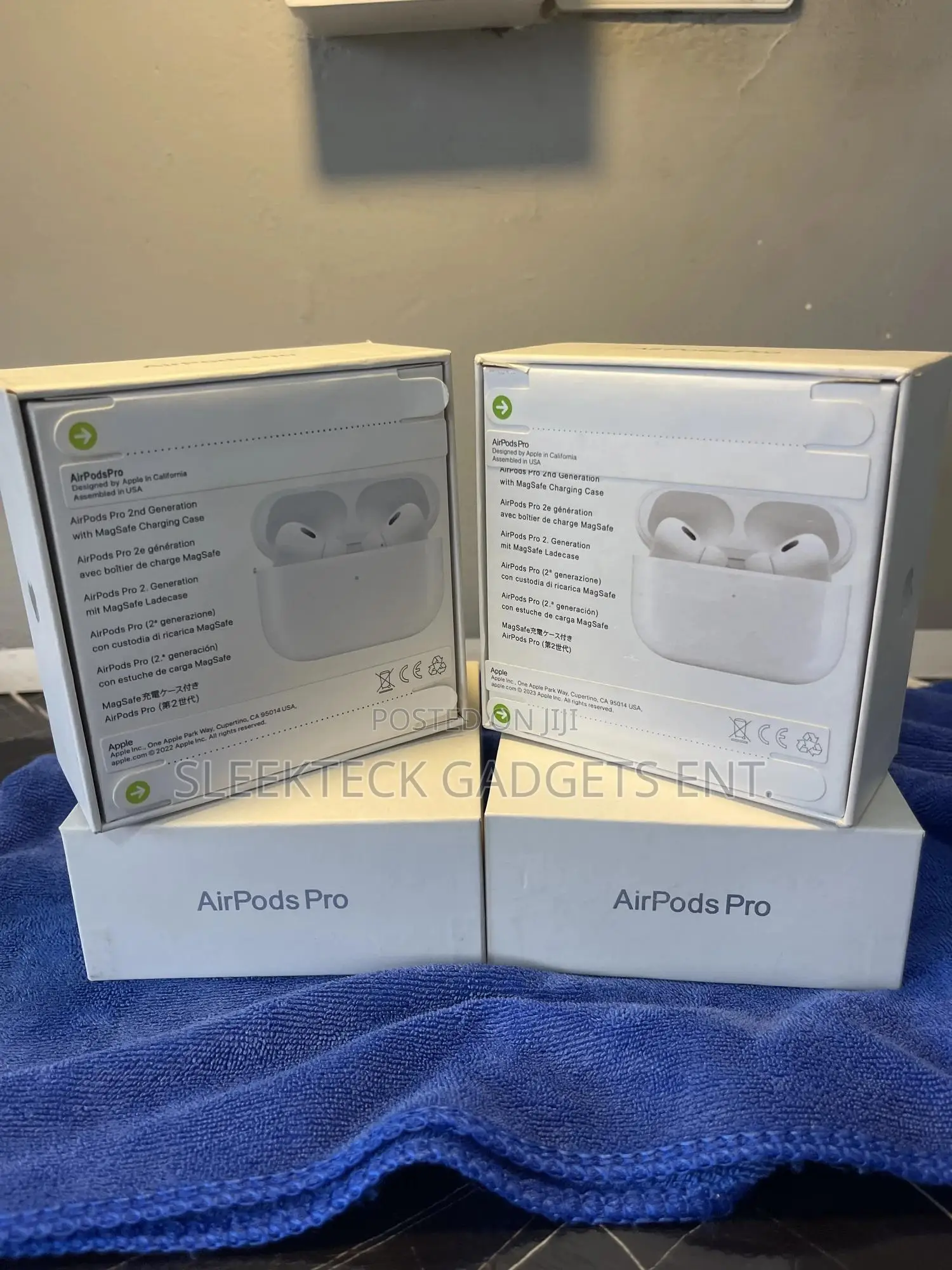 Apple Airpods Pro – Wireless Noise-Cancelling Earbuds With Case