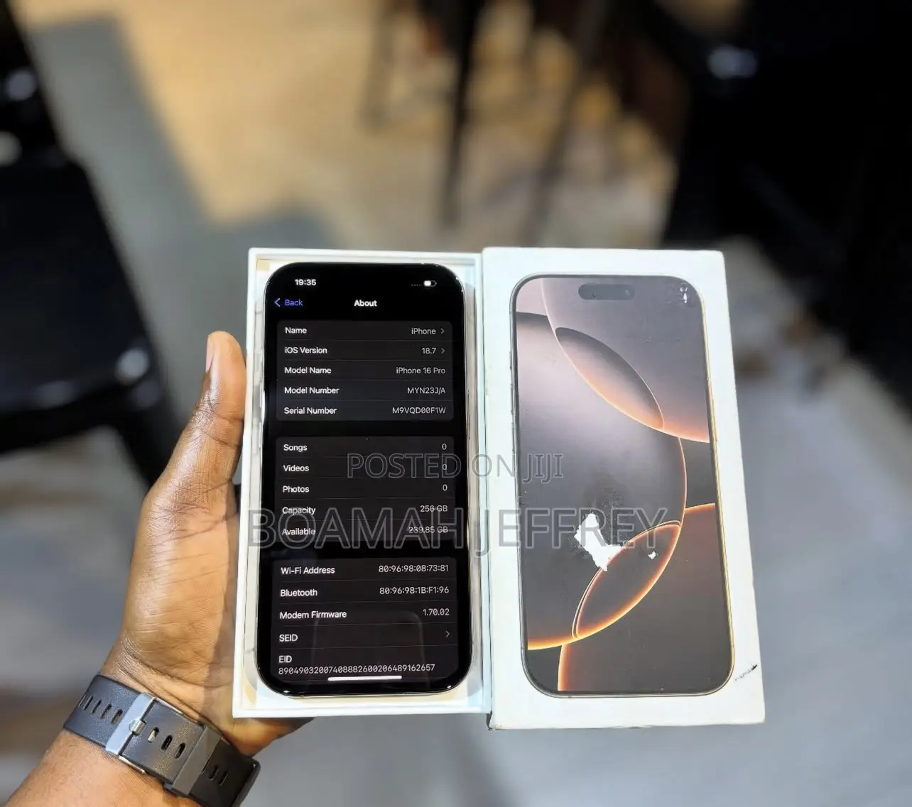 Apple iPhone 16 Pro 256 GB Gold