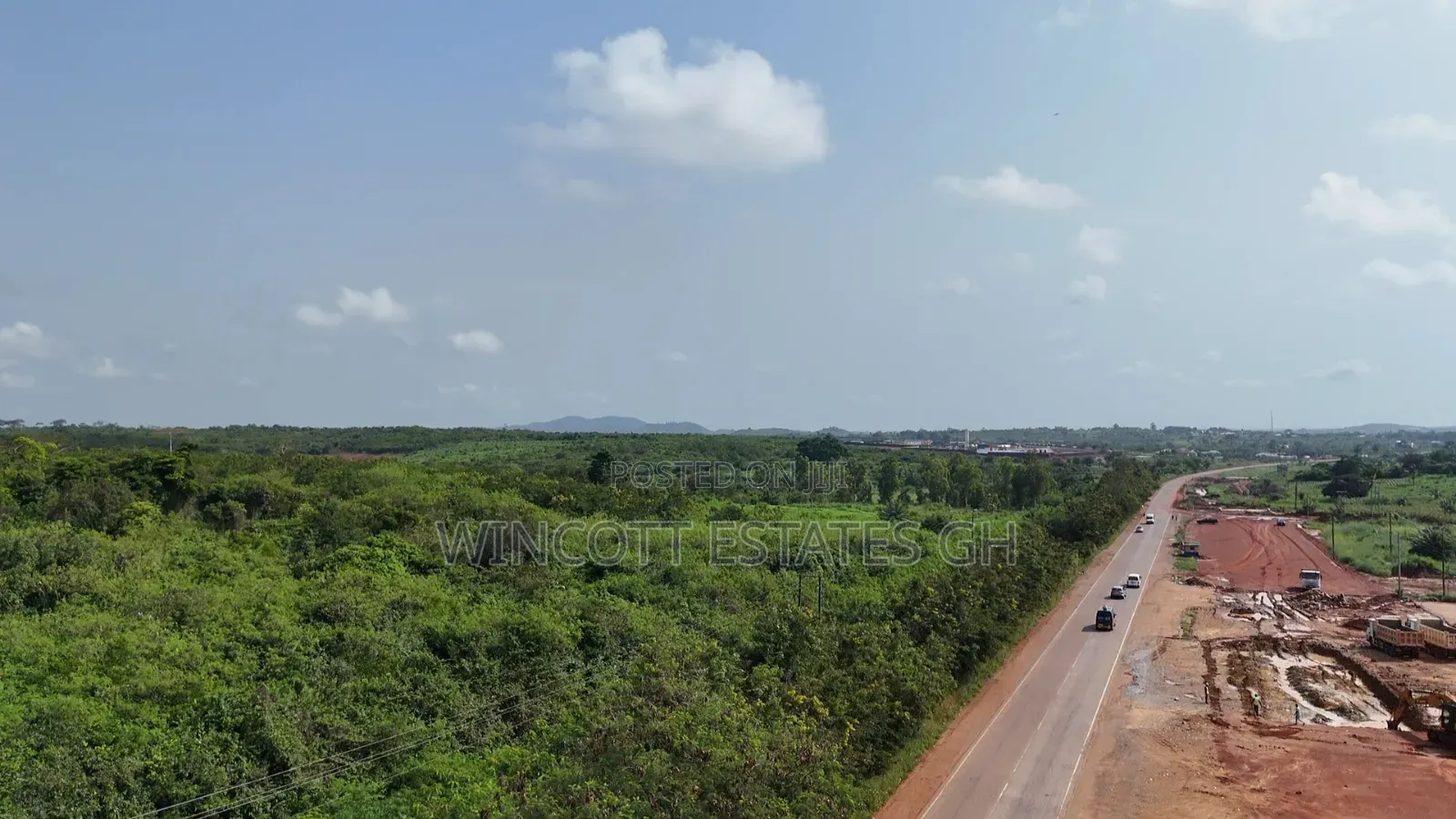 Main Winneba Mankesim Road Side Land