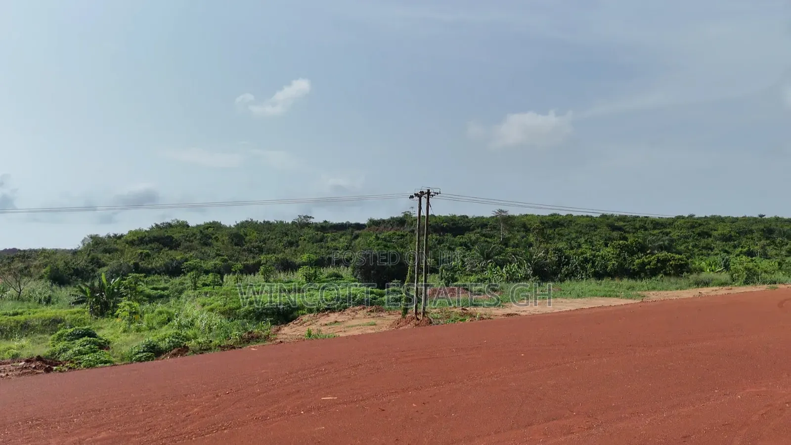 Main Winneba Mankesim Road Side Land