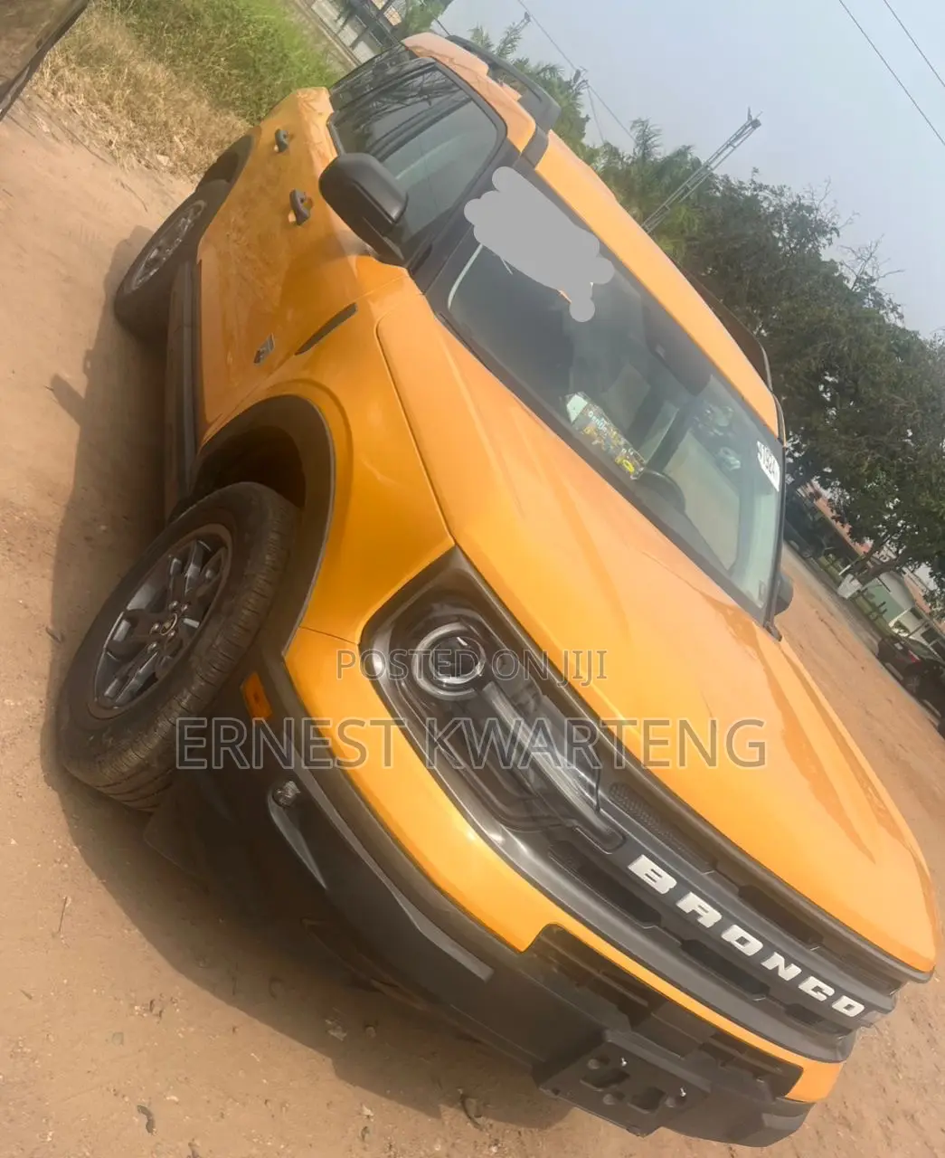 Ford Bronco 2022 Yellow
