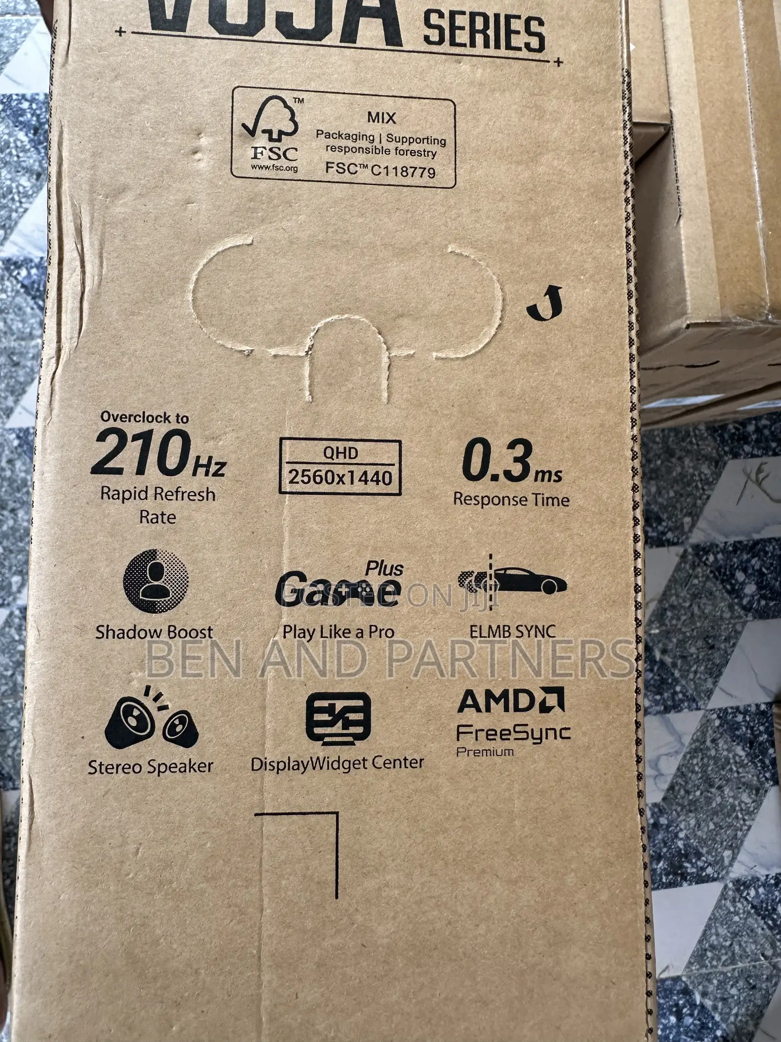 Asus Tuf 27", Qhd-2k, Fast Ips, 210hz, 0.3ms Gaming Monitor