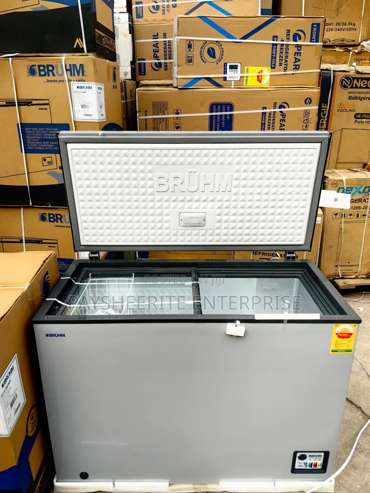 Bruhm 250l Chest Freezer Ghc3050
