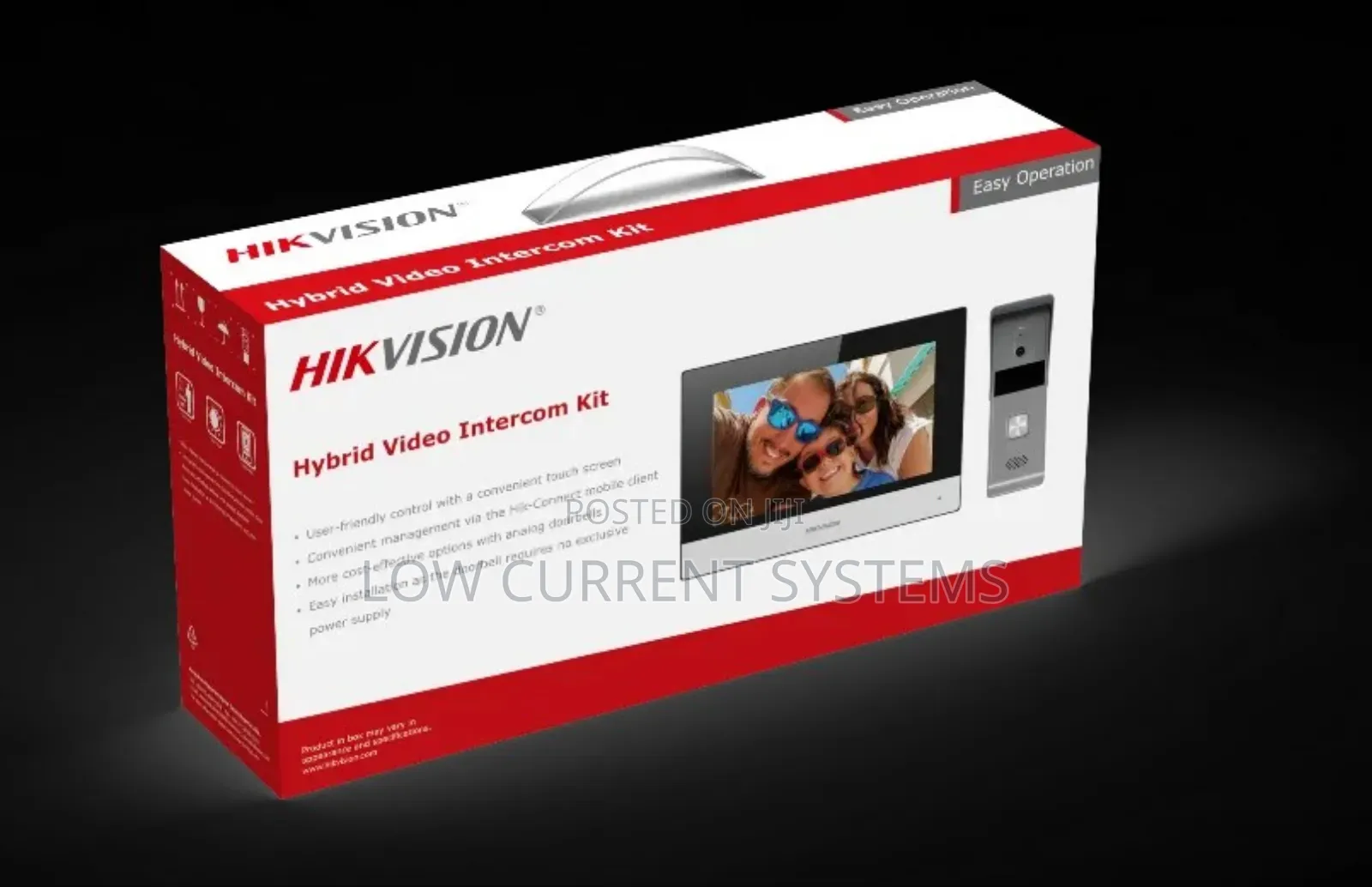 Hikvision Hybrid Video Doorbell Kit Mobile App Monitoring