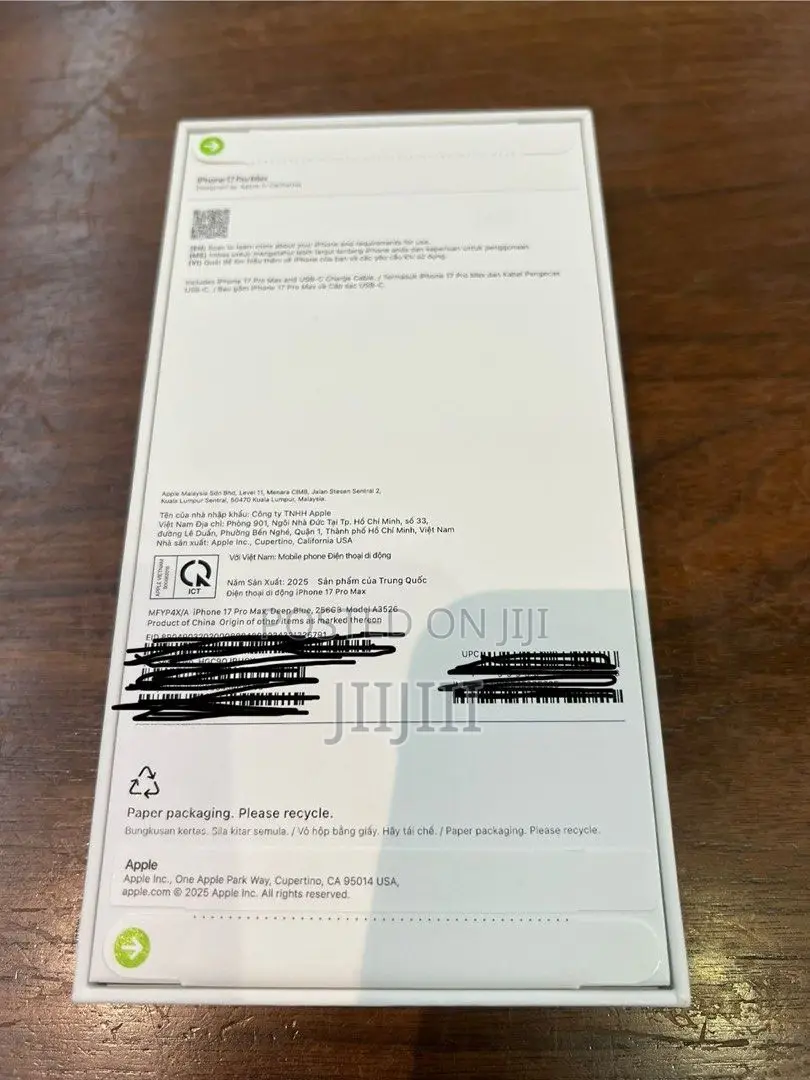 Apple iPhone 17 Pro Max 256 GB Blue