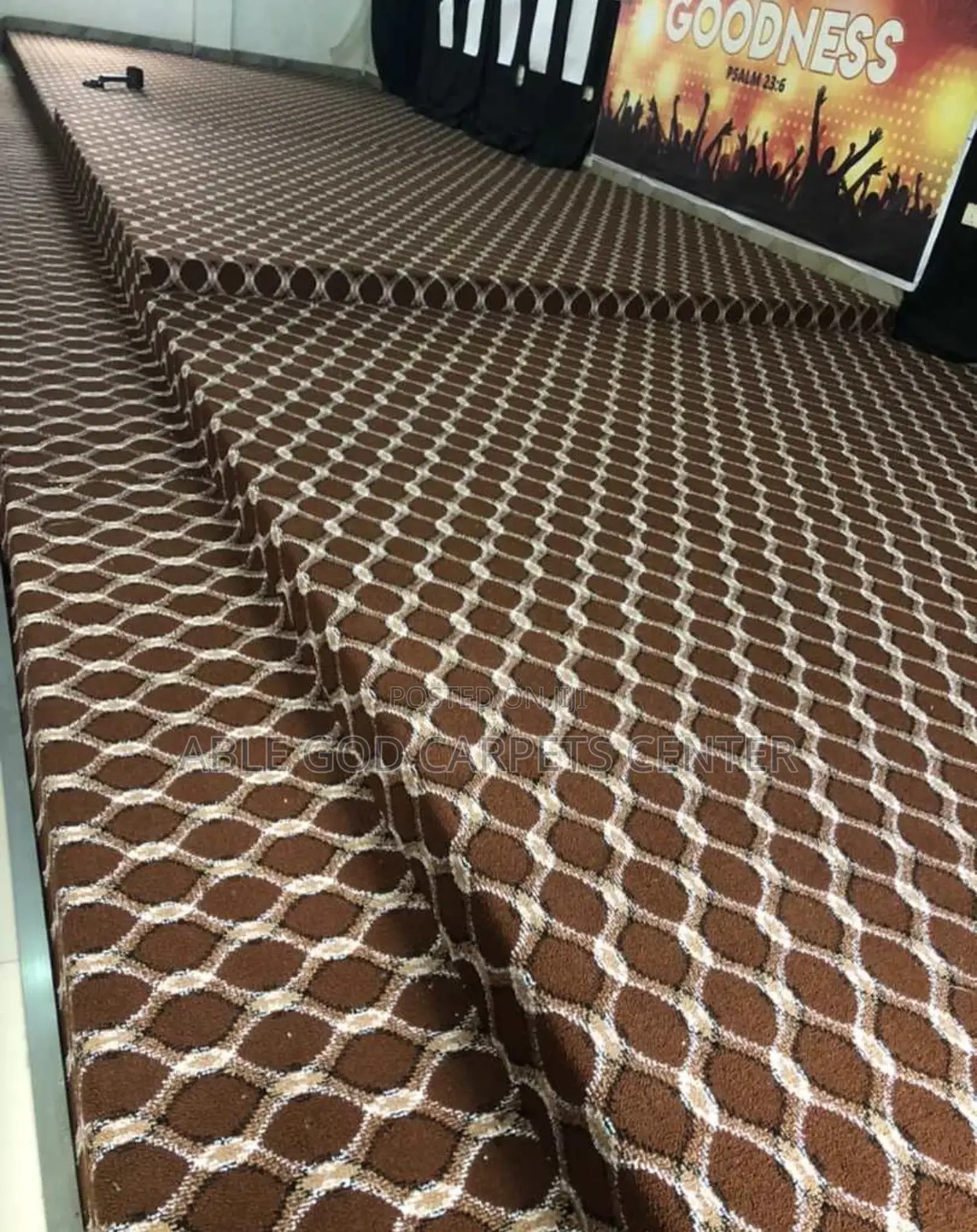 Original Floor Carpets for Stages, Altars, Offices and Rooms