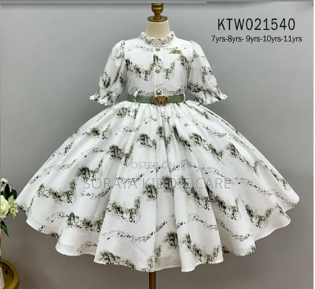 Pixina Girls Dress With Belt
