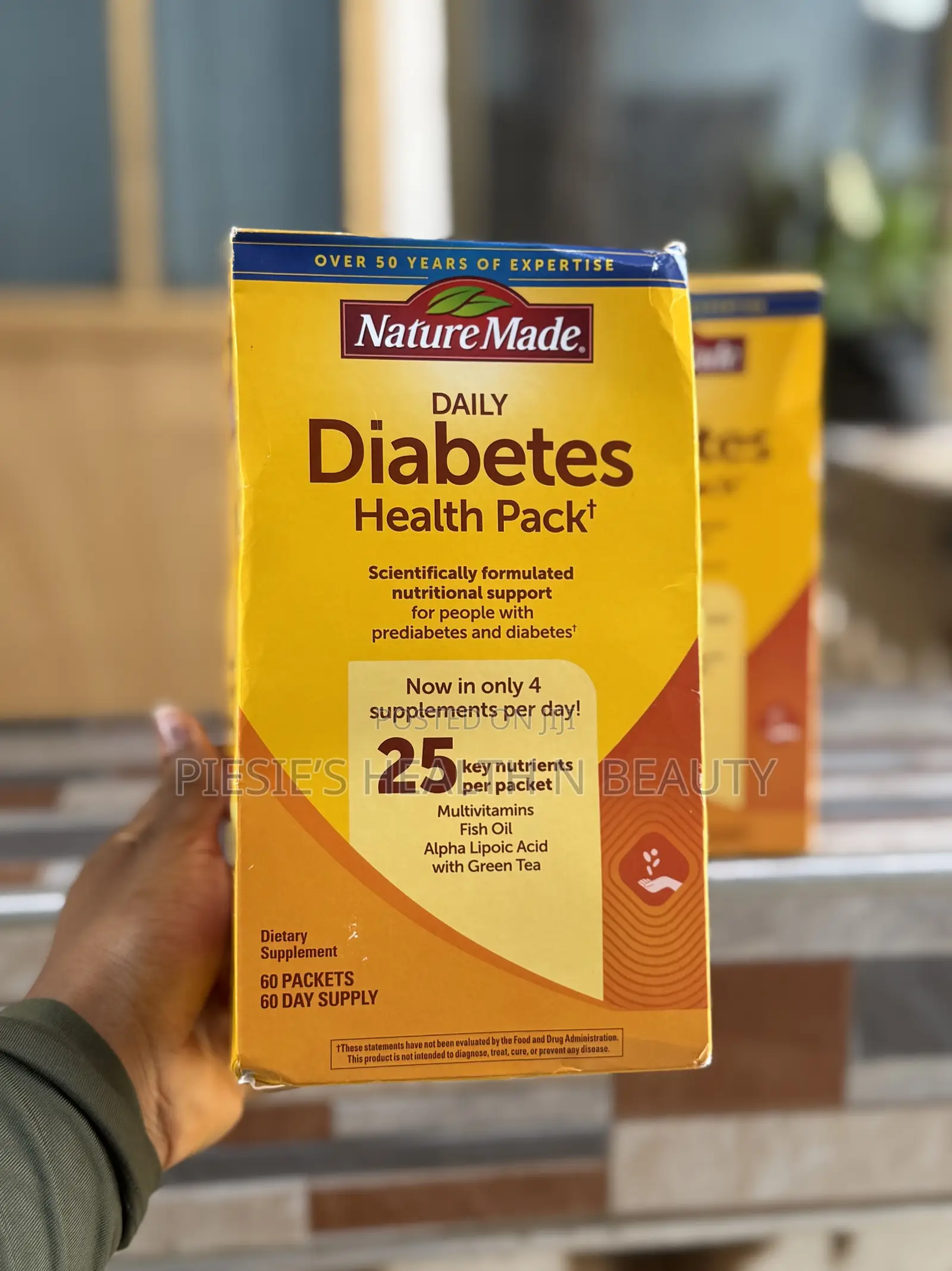 Nature Made Daily Diabetic Health Pack, for Nutritional Support, 60s