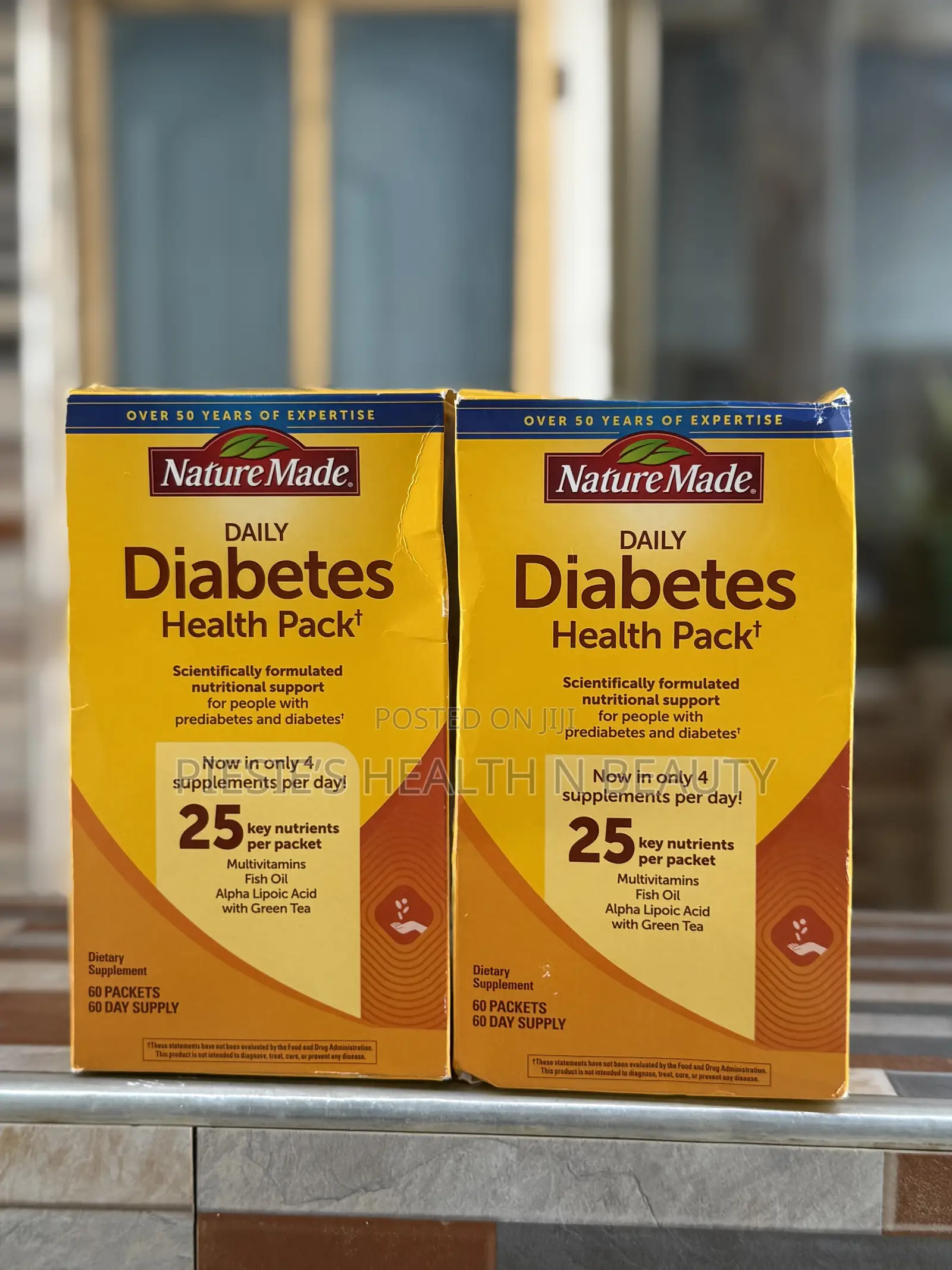 Nature Made Daily Diabetic Health Pack, for Nutritional Support, 60s