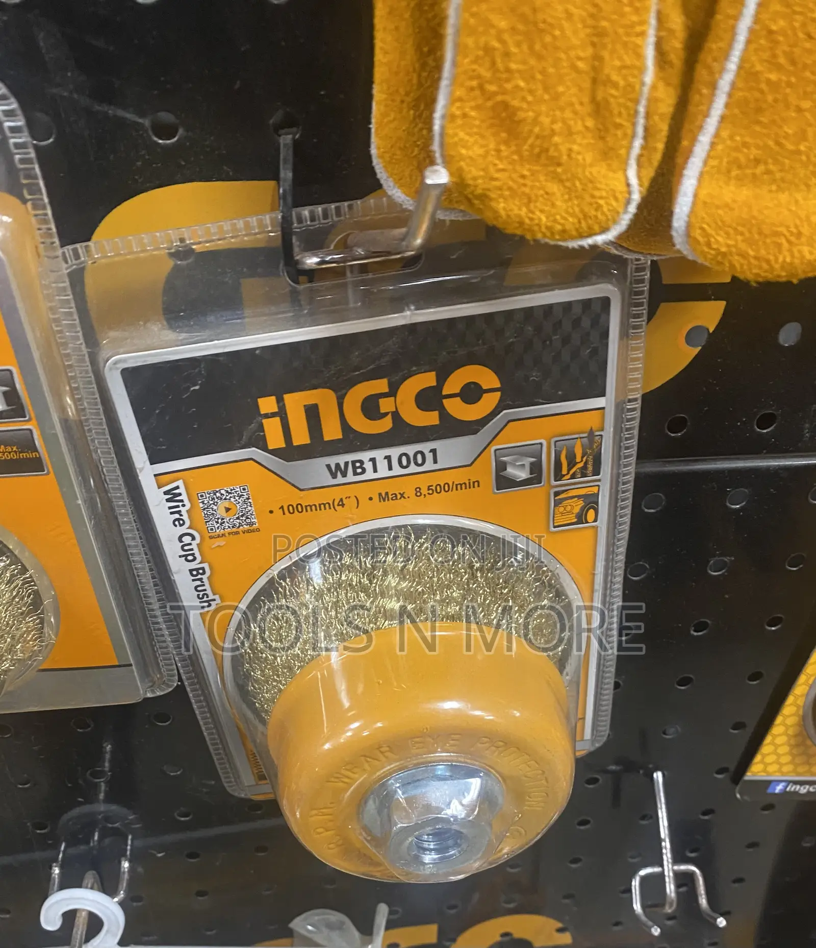 Ingco Wire Cup Brush 4” (100mm)