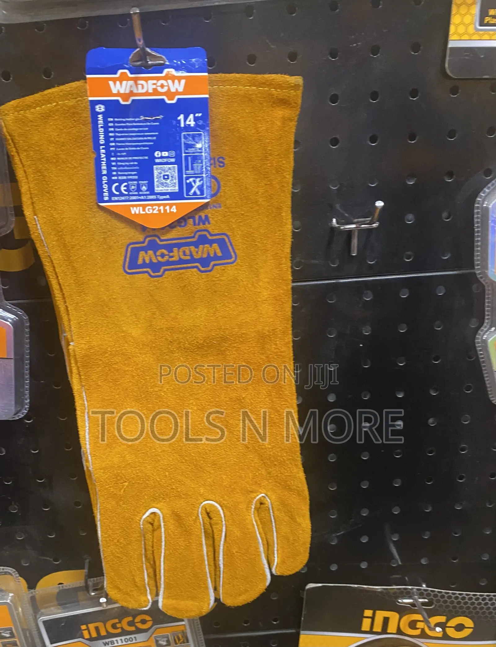 Wadfow Welding Leather Gloves 14”