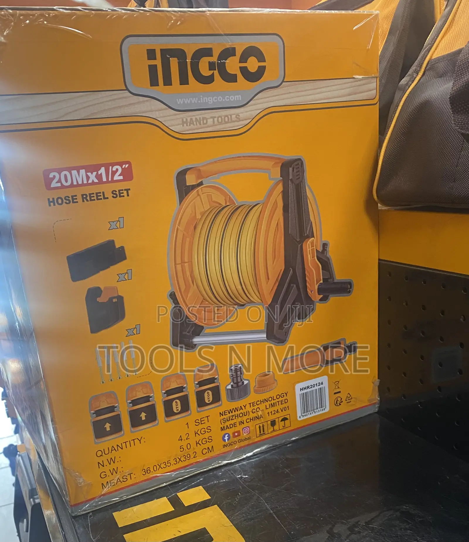 Ingco 20m Hose Reel Set (1/2”)