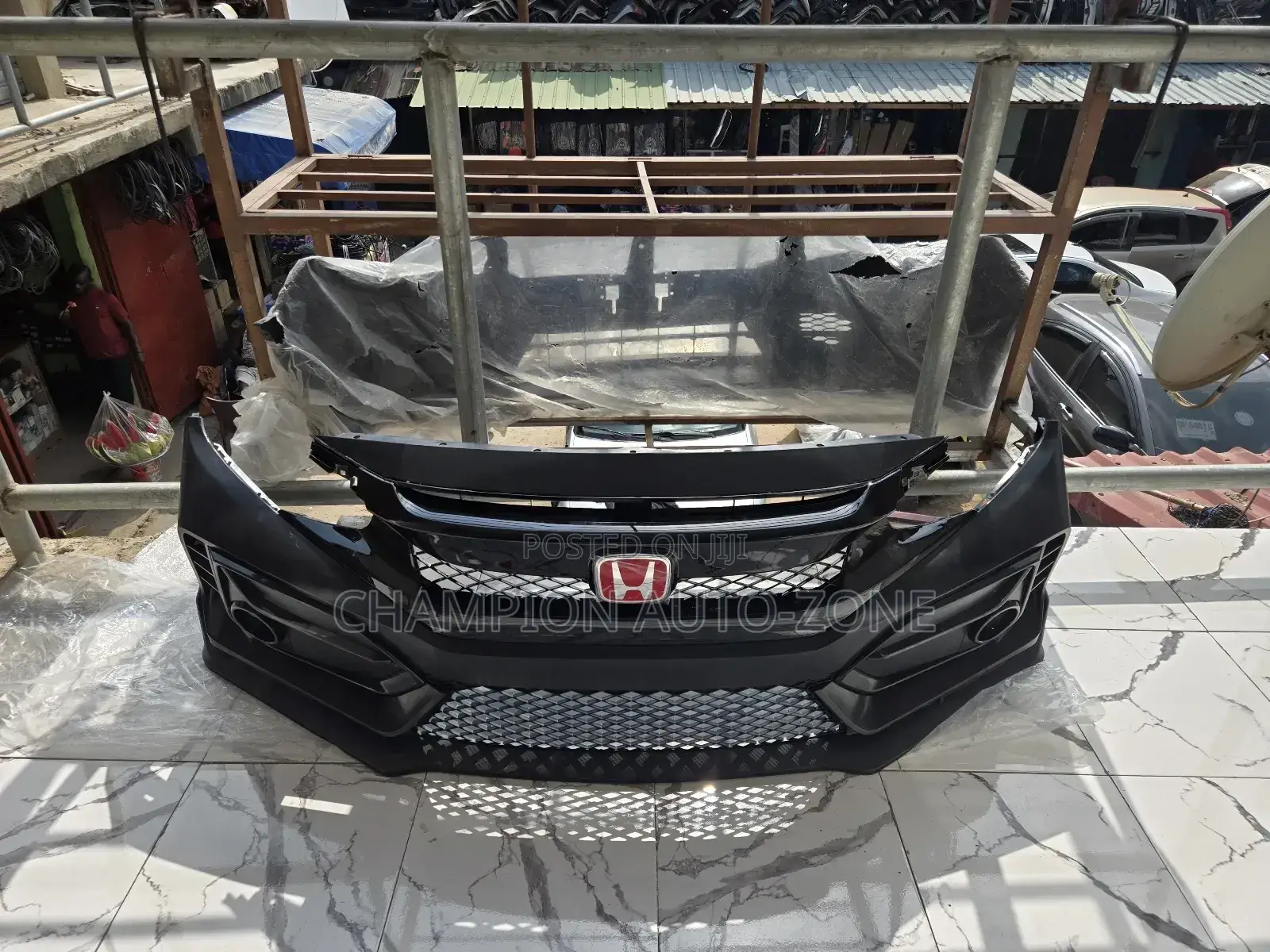 Civic Turbo Bumper 2016-2018
