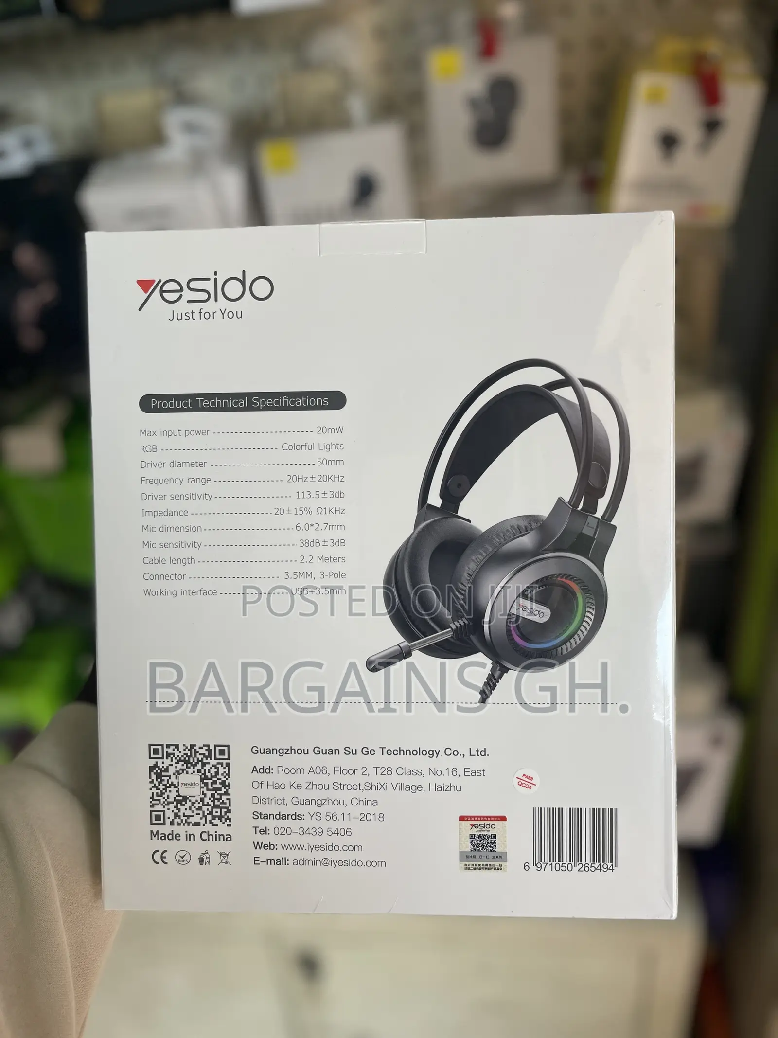 Yesido Ek02 - Superior Audio Gaming Headset