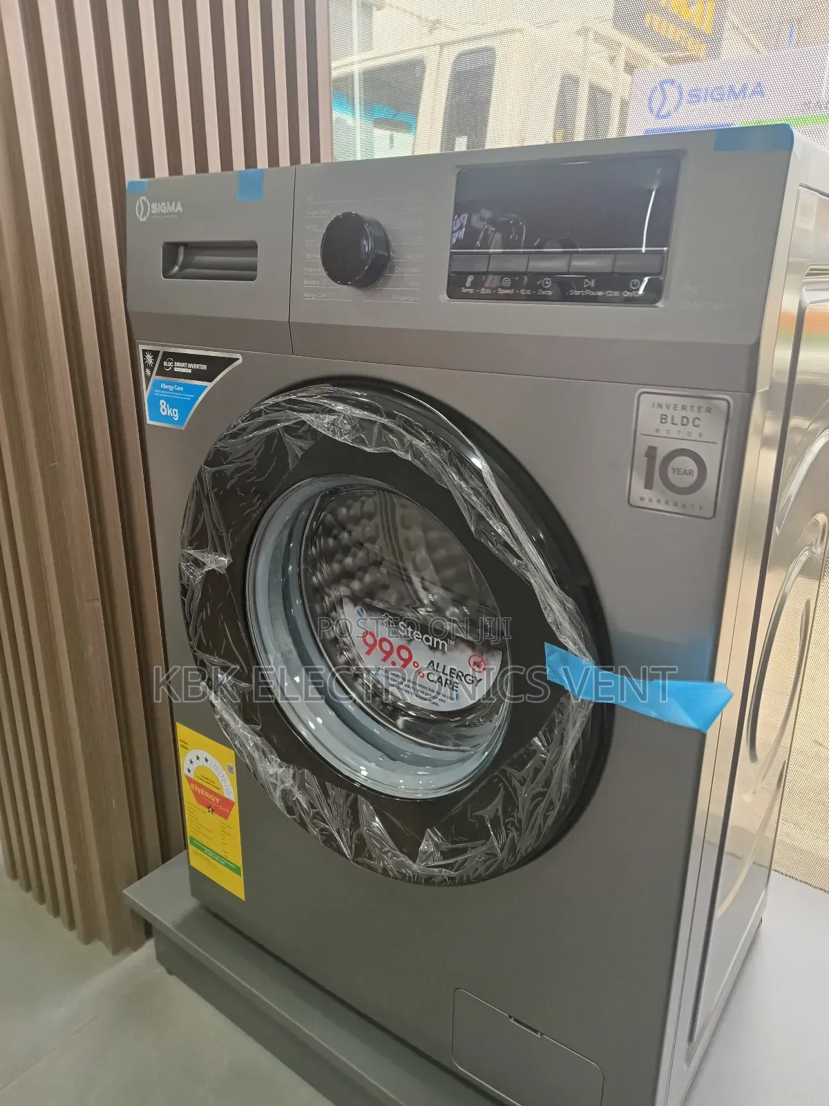 Sigma 8kg Front Load Washing Machine