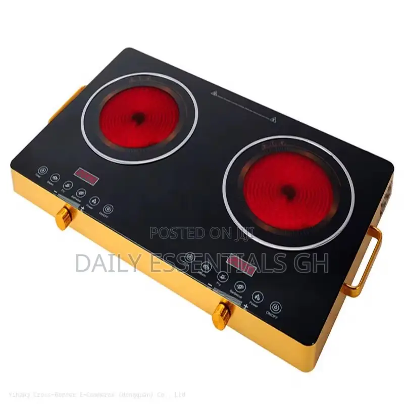 Raf Double Burner Electric Cooker 3500w – Home Office Use