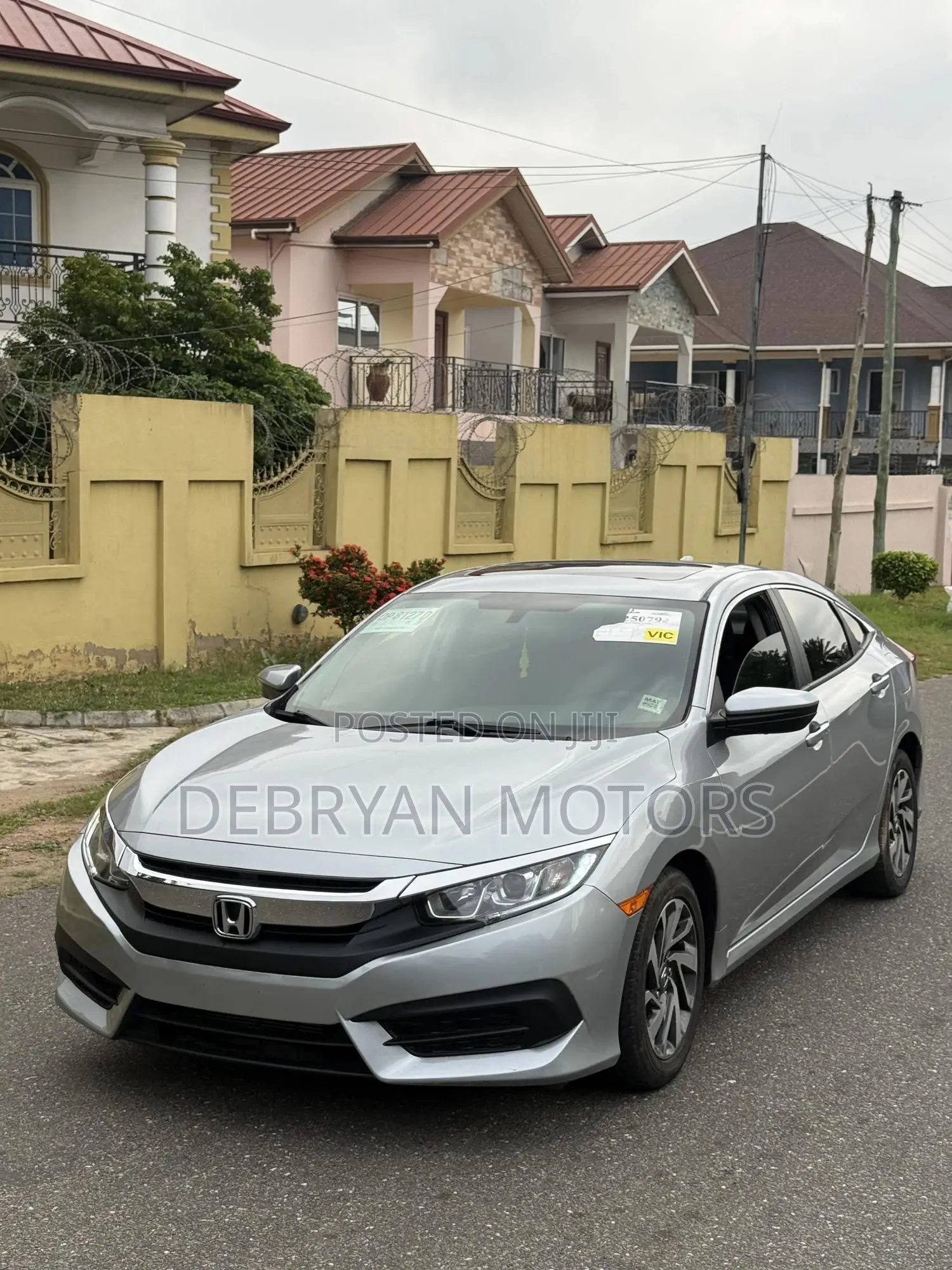 Honda Civic EX Sedan 2018 Silver