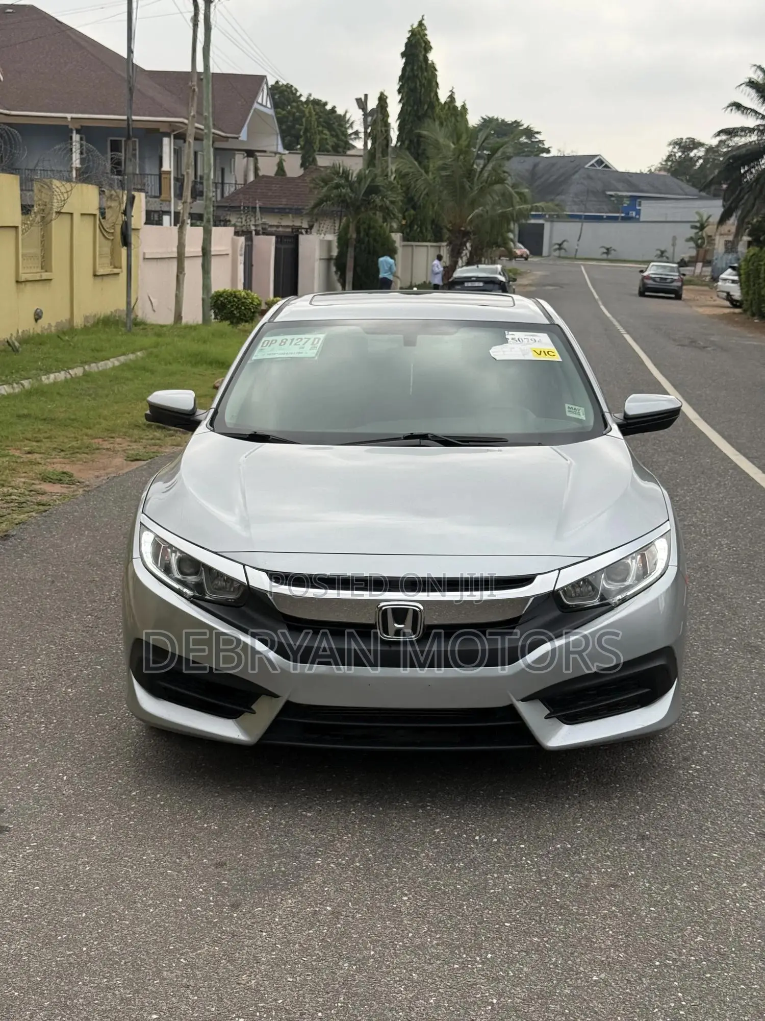Honda Civic EX Sedan 2018 Silver