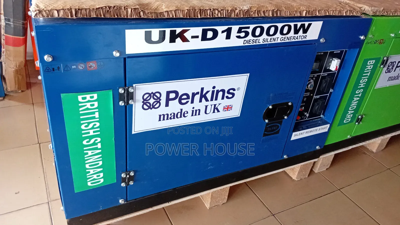 Perkins Uk 15kw Generator Clean Quiet