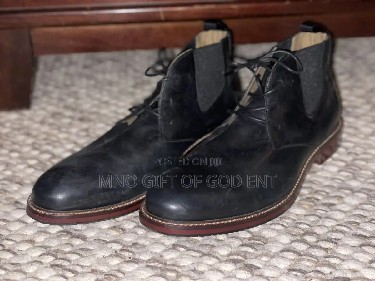 Aston Ereidia Men Leather Upper Rubber Sole Ankle Chukka From U S.
