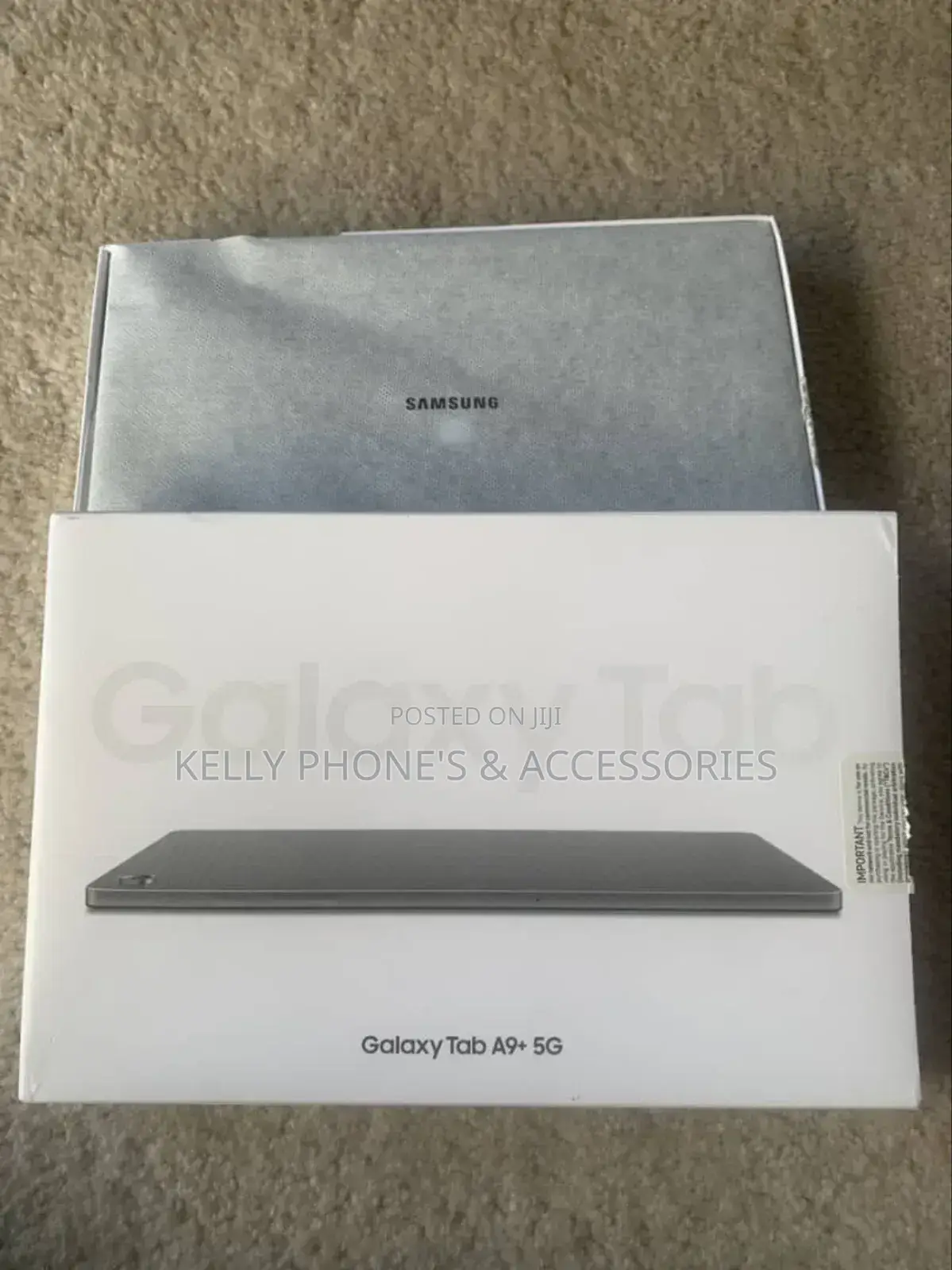 New Samsung Galaxy Tab S10+ 5G 256 GB Black