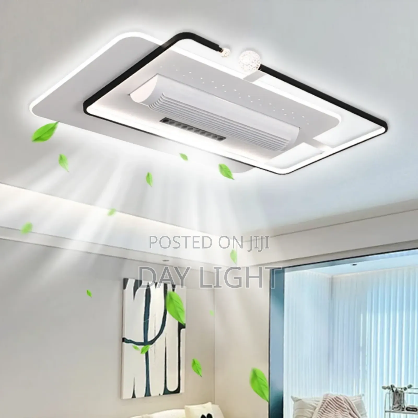Bedroom Ceiling Light With Fan.