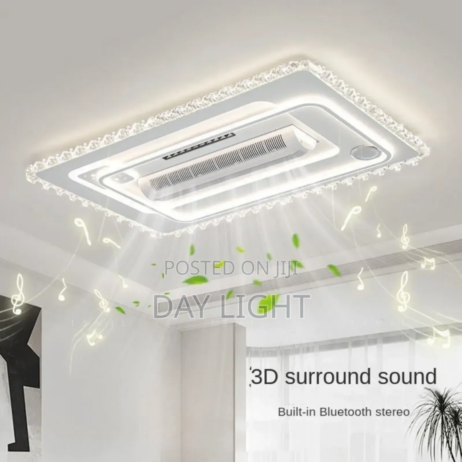 Bedroom Ceiling Light With Fan.