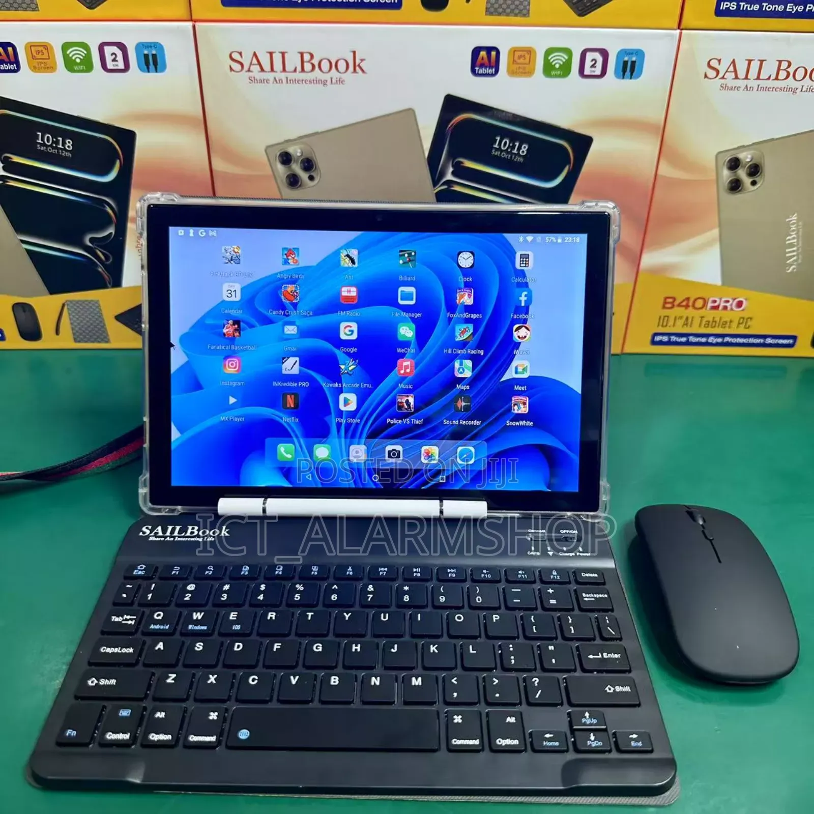Sailbook B40pro Tablet With Keyboard and Mouse
