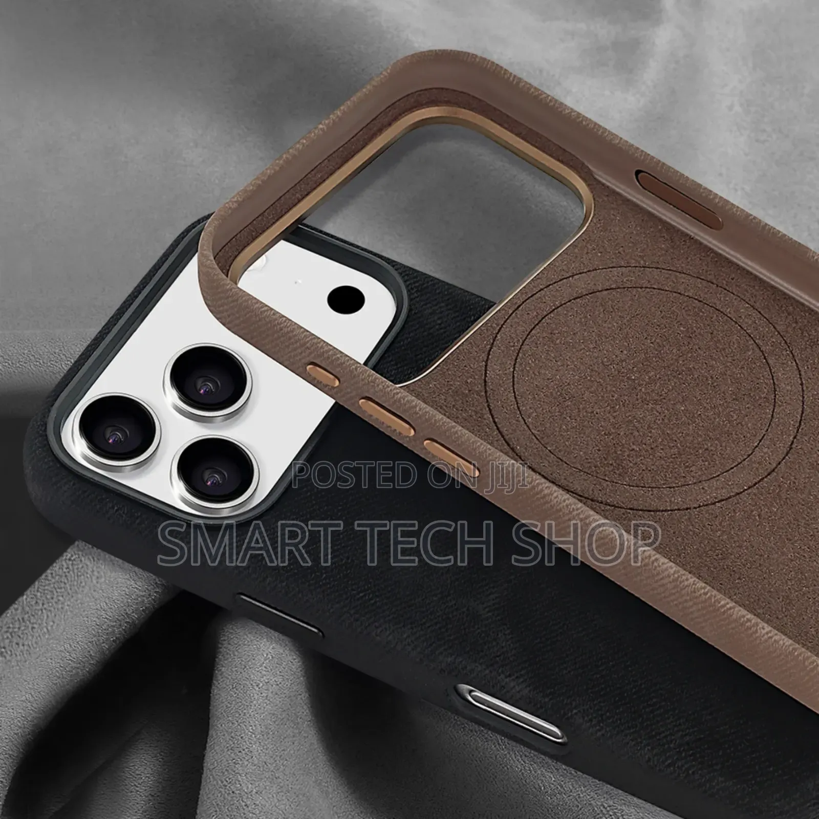 iPhone 17 Pro Microfiber Premium Case Magsafe Suppor Wireless Charging