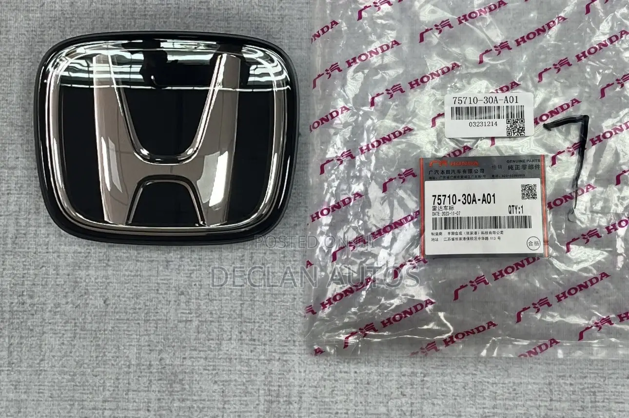 Honda Accord 2023 To 2025 Front Grille Emblem Acc Radar Compatible