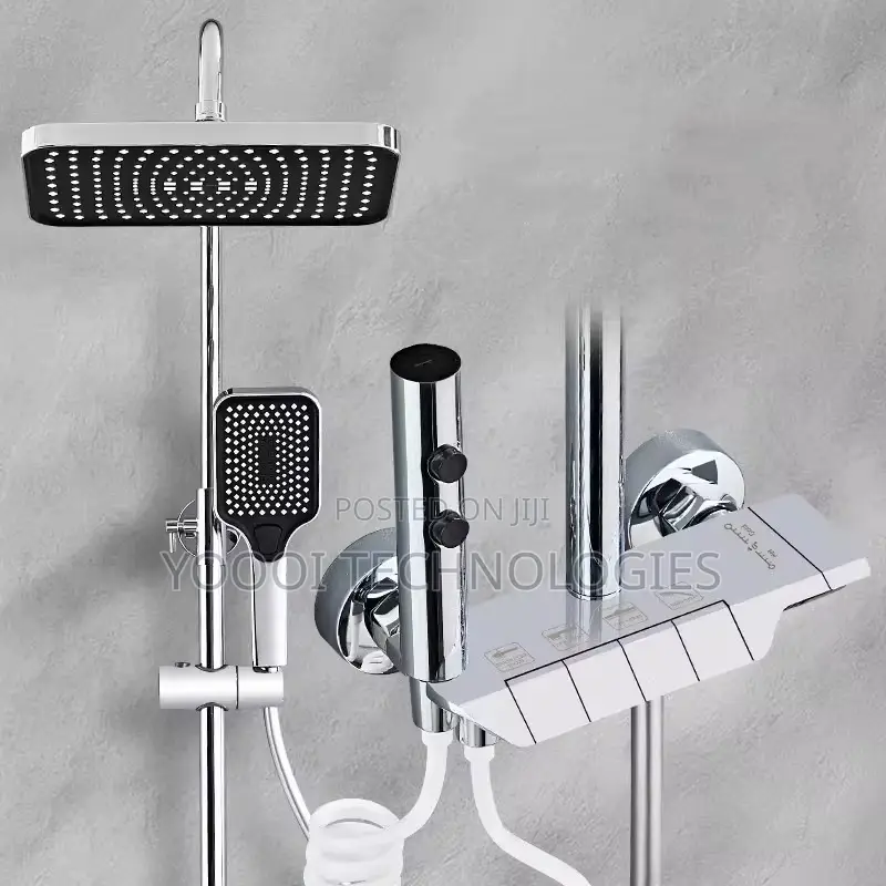 4 In 1 Chrome Piano Shower