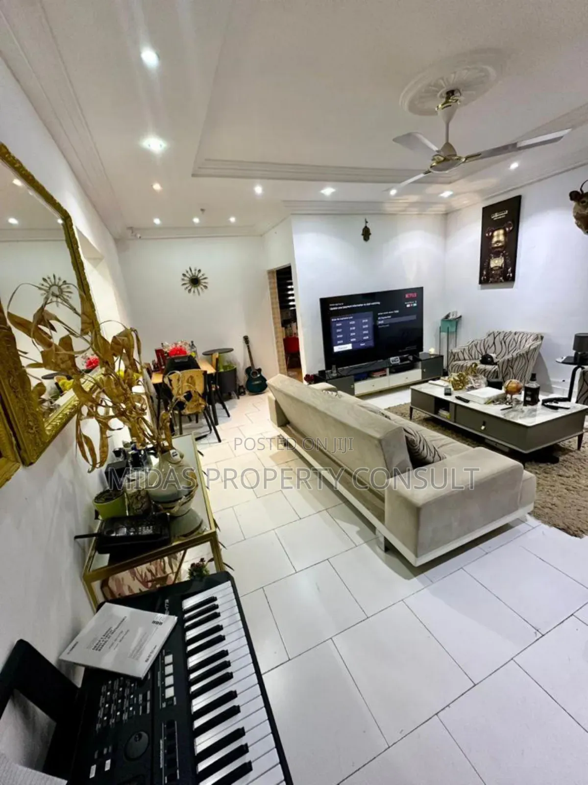 Furnished 2bdrm House in Adom City Estate, Community 25 for sale