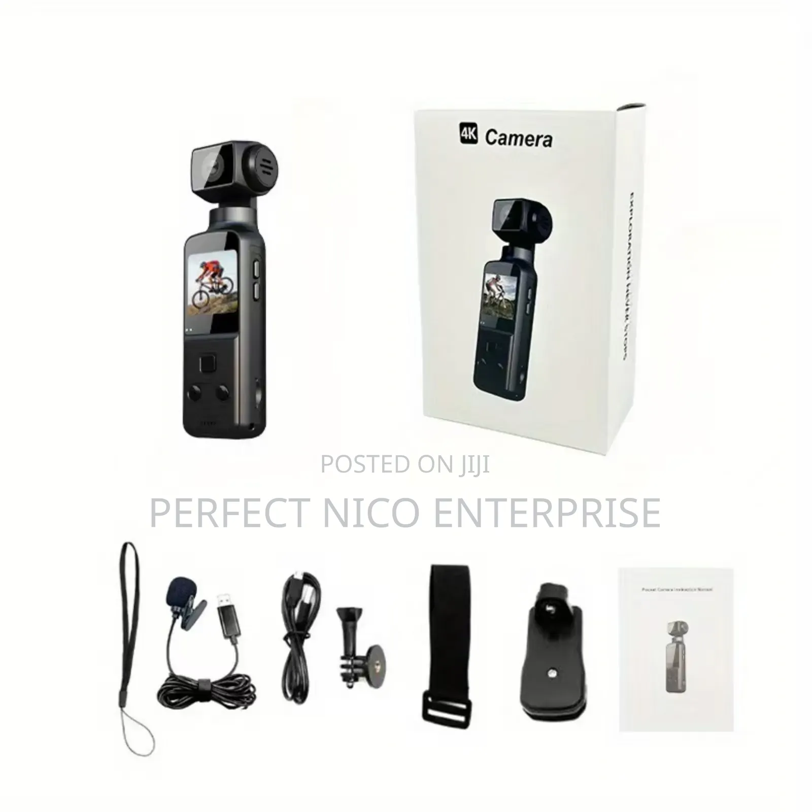 Mini Pocket Camera With Stabilizer – Vlogging Travel