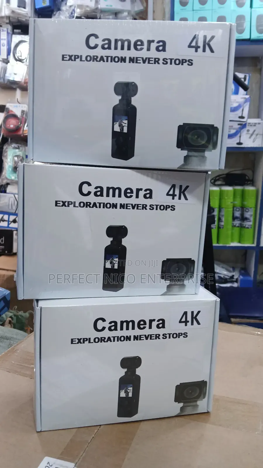 Mini Pocket Camera With Stabilizer – Vlogging Travel
